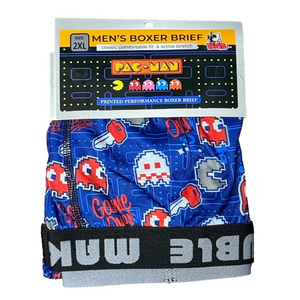 Mens Pac-Man Retro Video Game Licensed Boxer Briefs - Size XXL - NWT